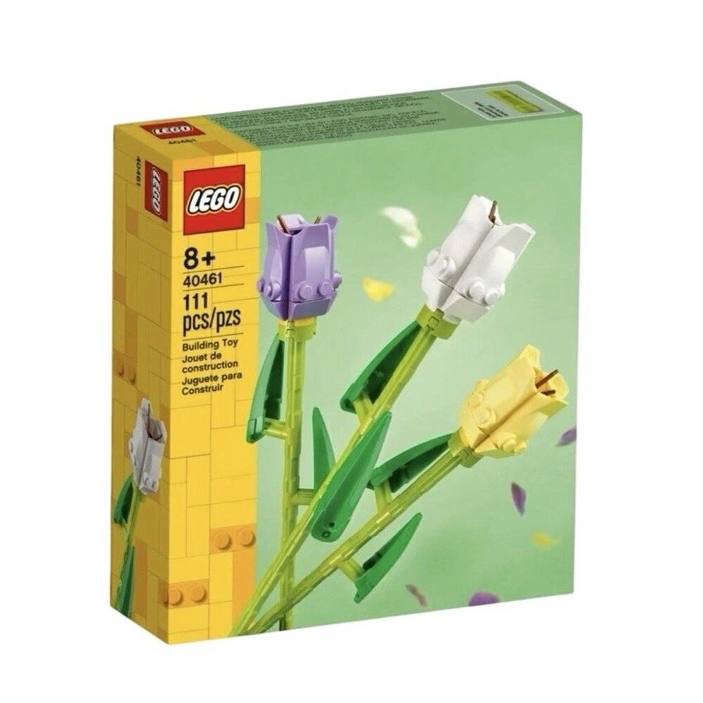 LEGO Botanical Flowers: Tulips 40461 Brand New Sealed In Box Retired